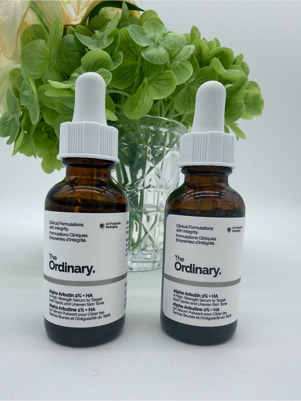 2 The Ordinary Alpha Arbutin 2% + HA Serum - 30ml / 1 fl oz Each